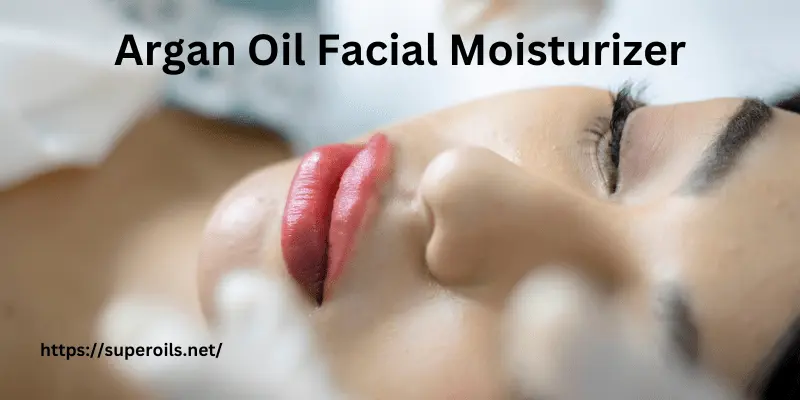 Argan Oil Facial Moisturizer - Banner Image